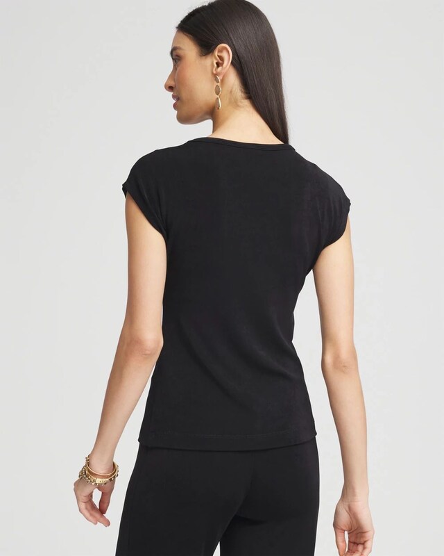 Travelers Cap-Sleeve Top - image 3